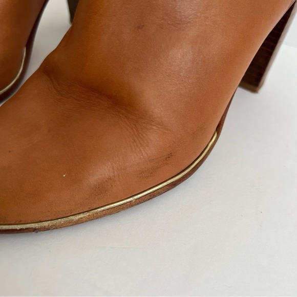 Ted Baker Vaully Tan Leather Bootie size 40 (8.5) - Picture 3 of 11